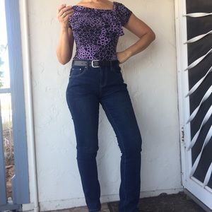 High Rise Stretchy Skinny Jeans